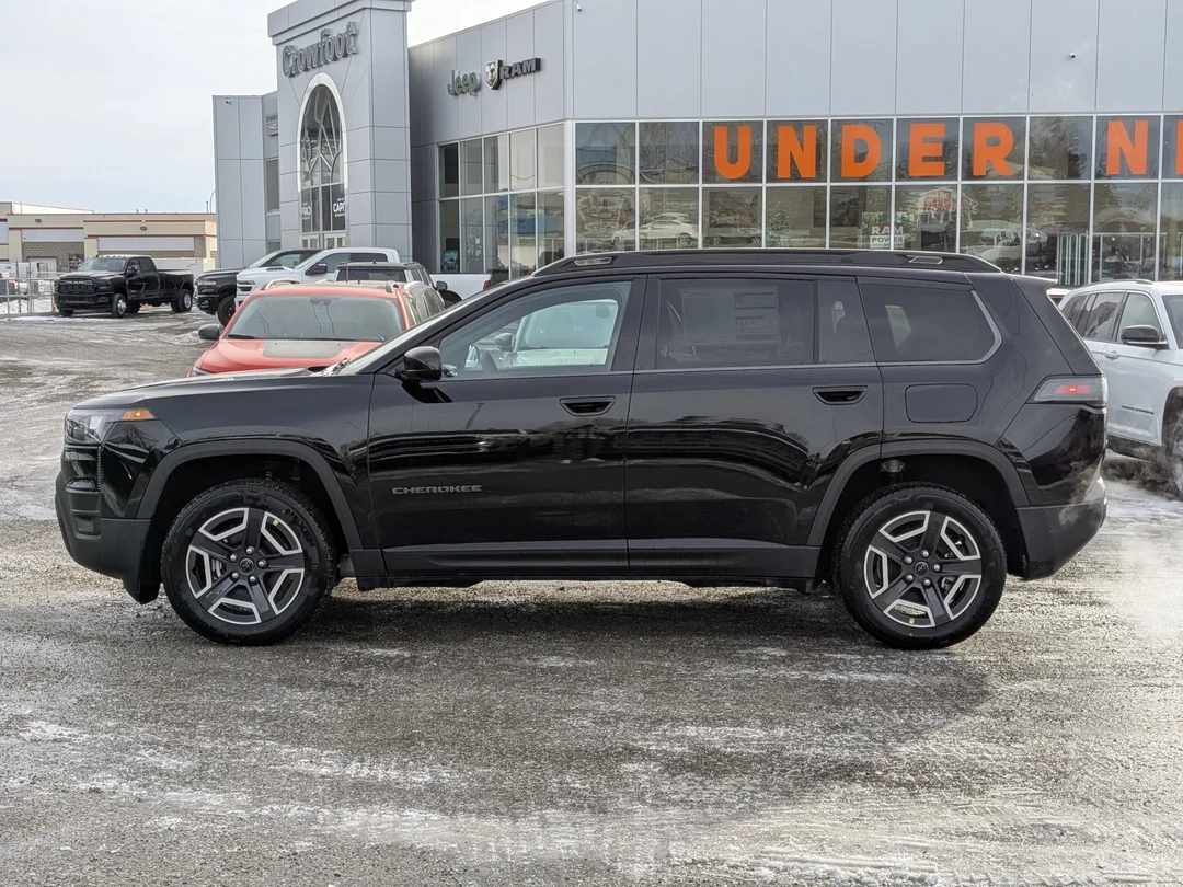 New 2026 Black Jeep Laredo - - 4x4 - Pkg 23F - Diamond Black Paint - Compact Spare - 1.6L Turbo Hybrid & More! image 5