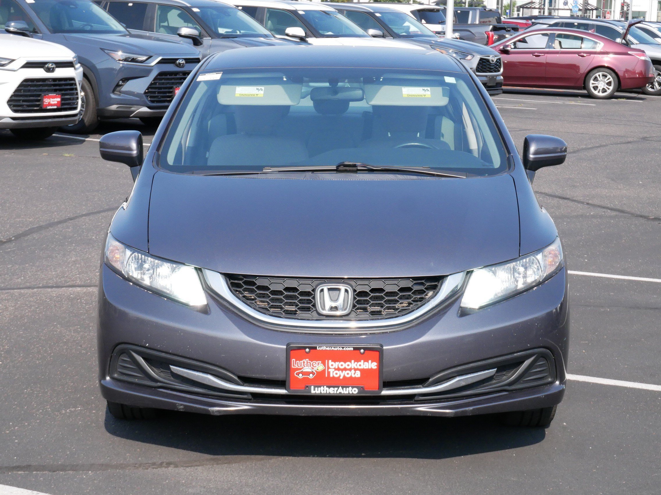 Used 2014 Honda Civic LX with VIN 19XFB2F50EE052391 for sale in Brooklyn Center, Minnesota