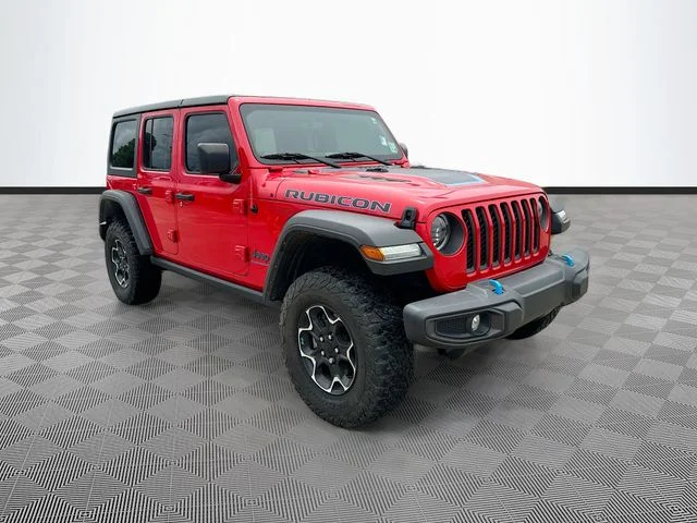Used 2023 Red Jeep Rubicon 4xe image 1