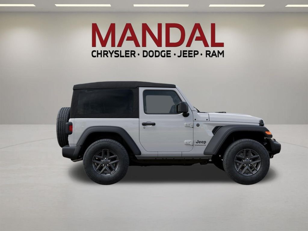 New 2026 Bright White Clear-Coat Exterior Paint Jeep Sport image 21