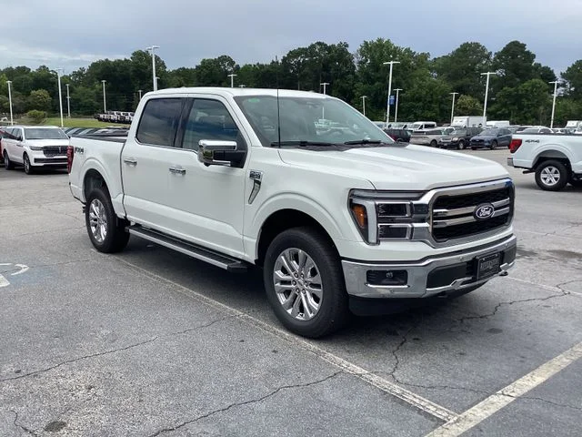 New 2026 Star White Metallic Tri-Coat Ford Lariat® image 1