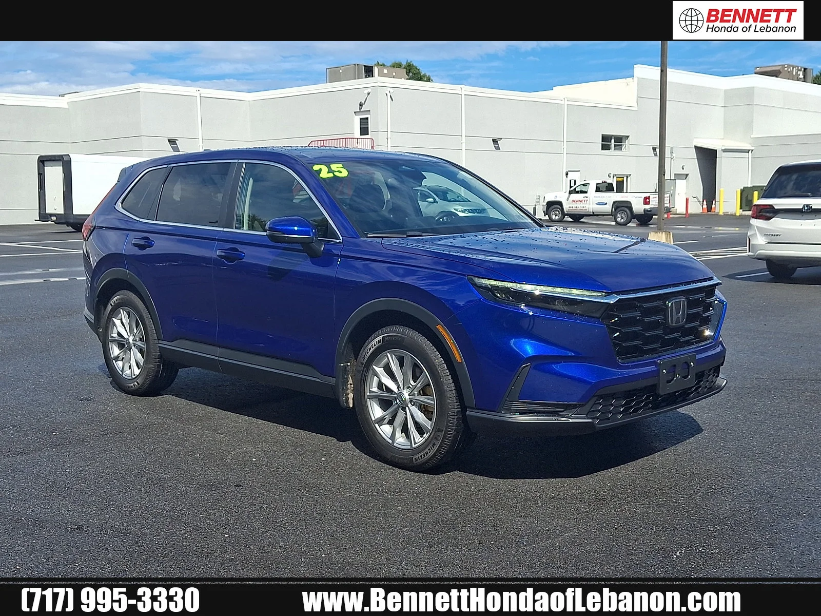 Certified Used 2025 Still Night Pearl Honda EX image 1