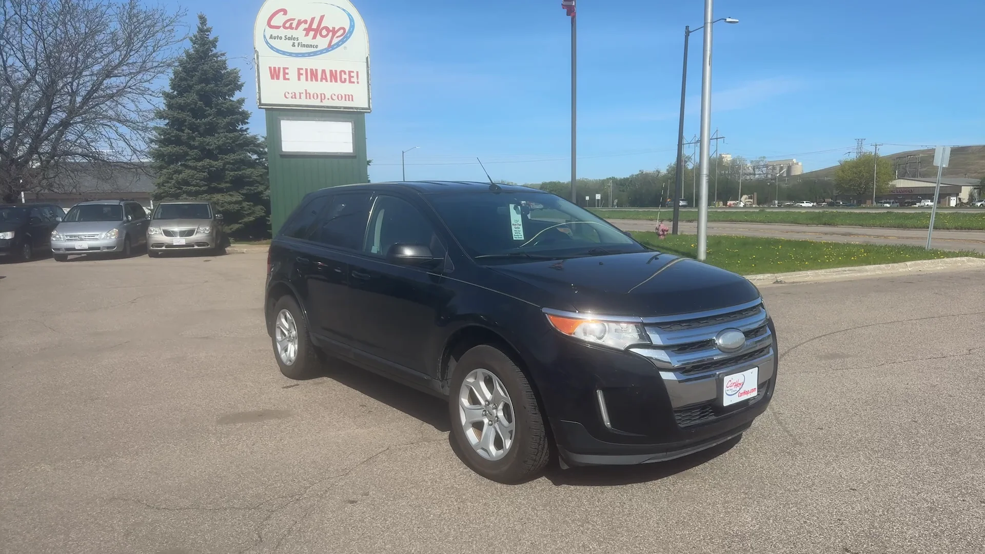 Used 2013 Black Ford SEL FWD image 3