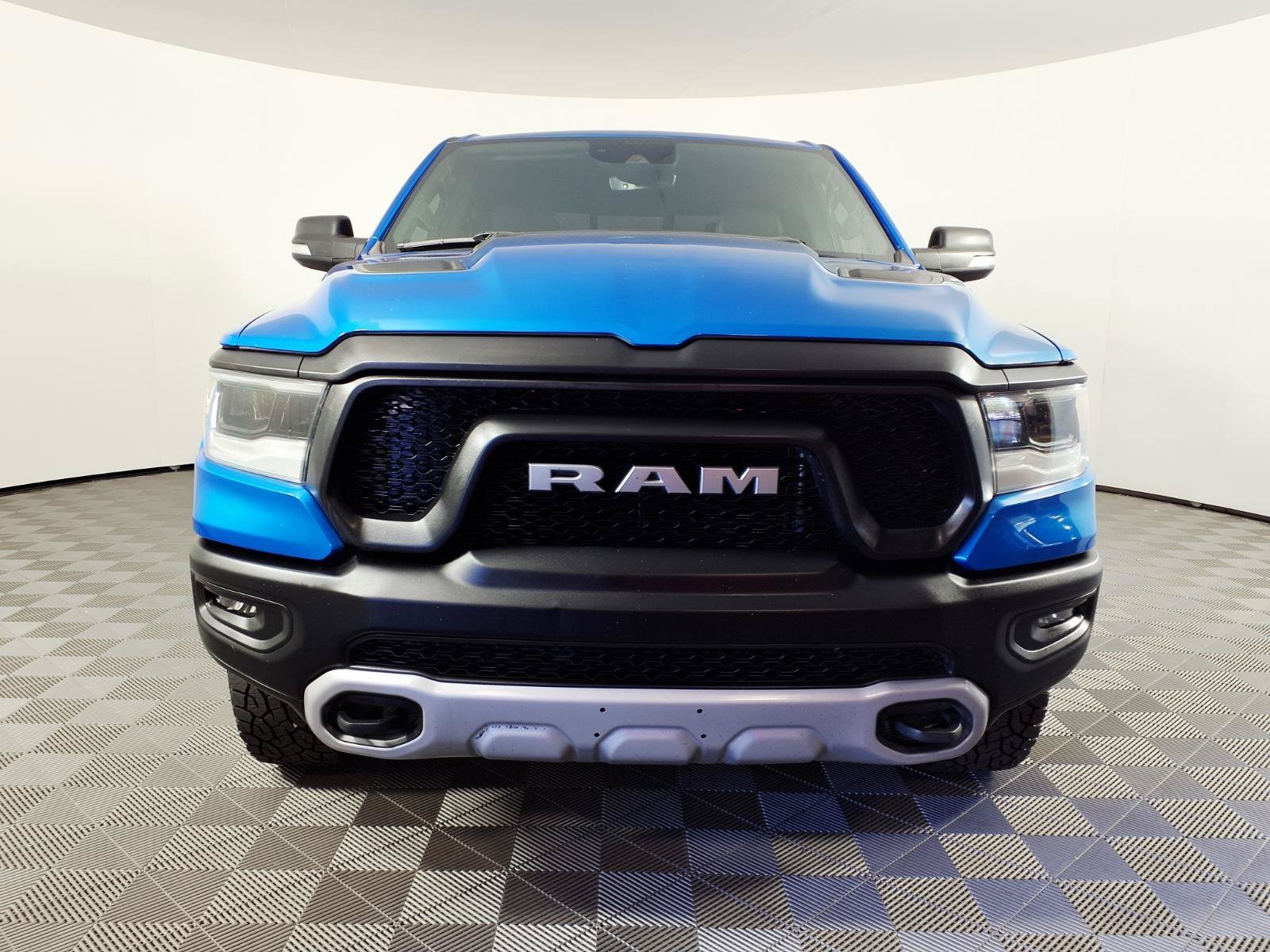Certified Used 2021 Hydro Blue Pearlcoat Ram Rebel image 2