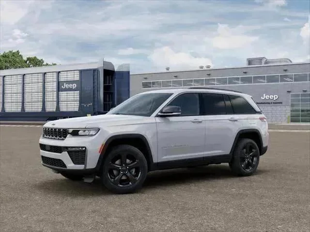 New 2026 Bright White Clear-Coat Exterior Paint Jeep Limited image 1