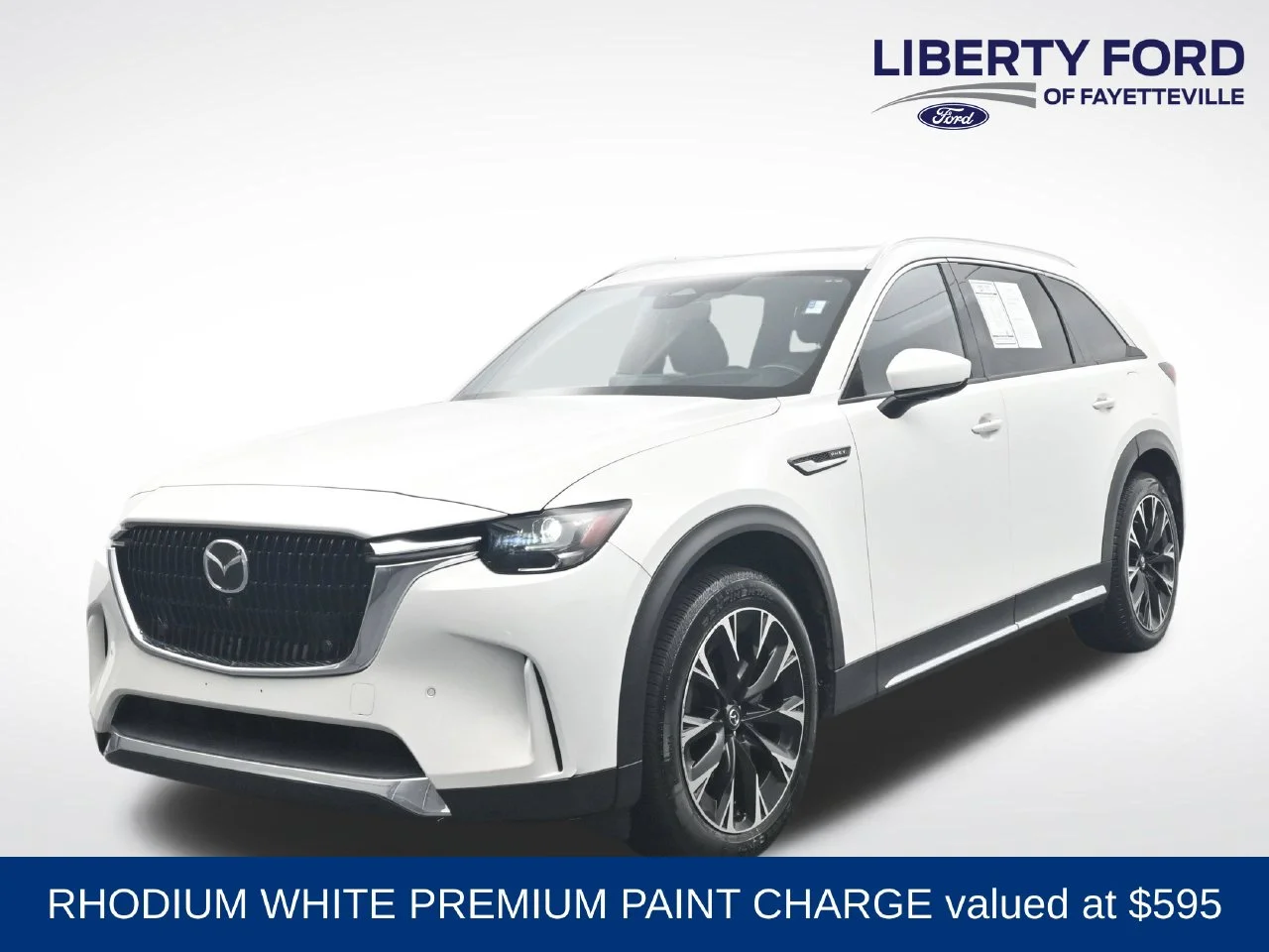 Used 2024 White Mazda Premium Plus image 1