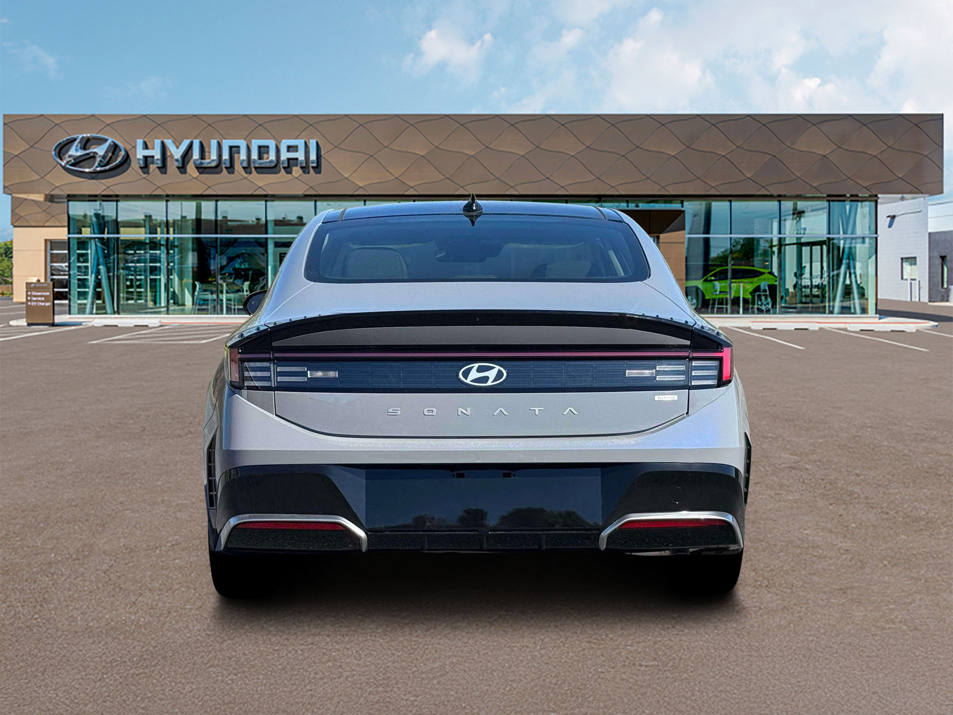New 2026 Blue Hyundai SEL image 6
