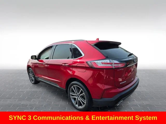 Used 2020 Red Ford Titanium image 6