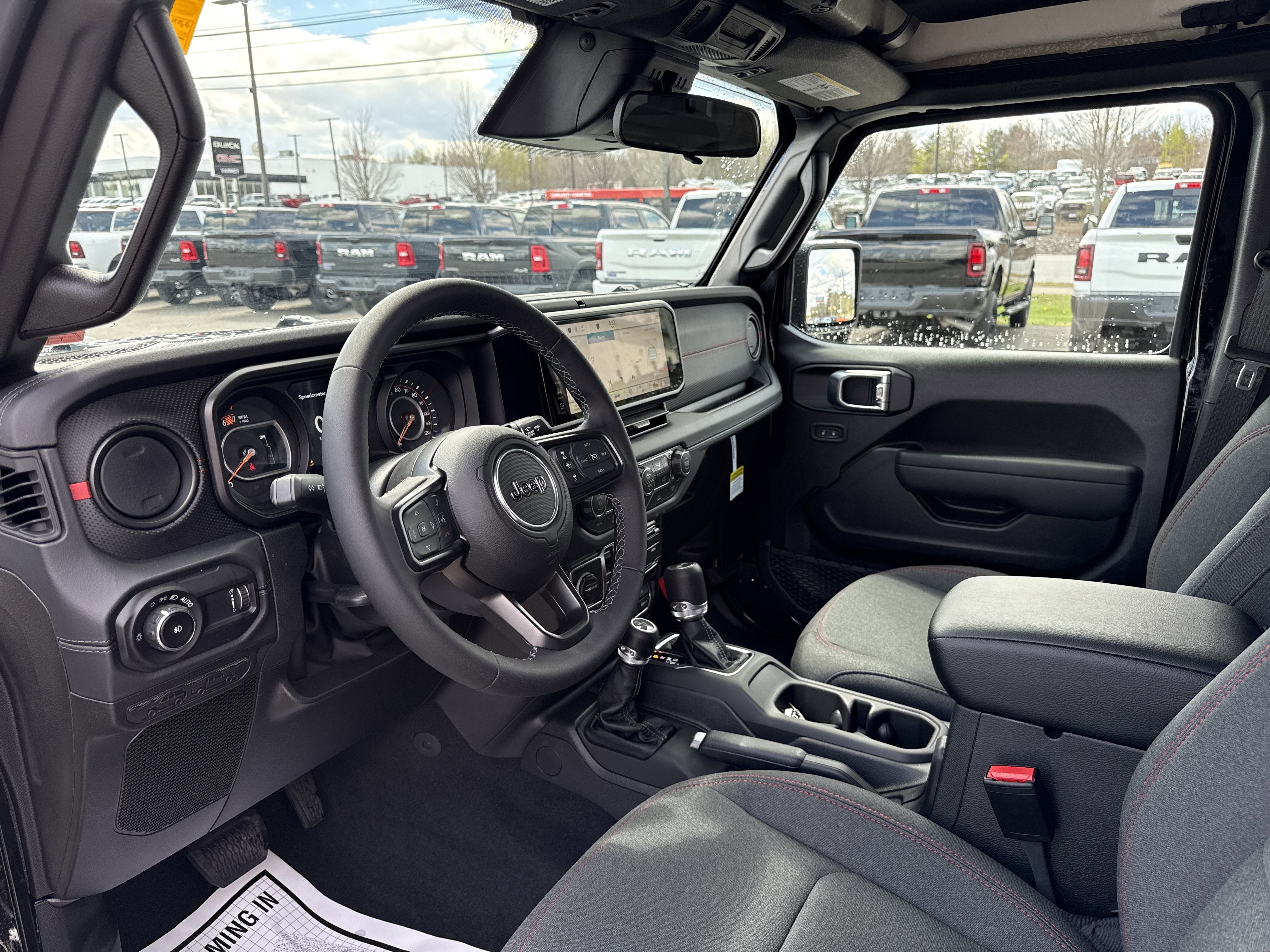New 2026 Black Clearcoat Jeep Rubicon image 12