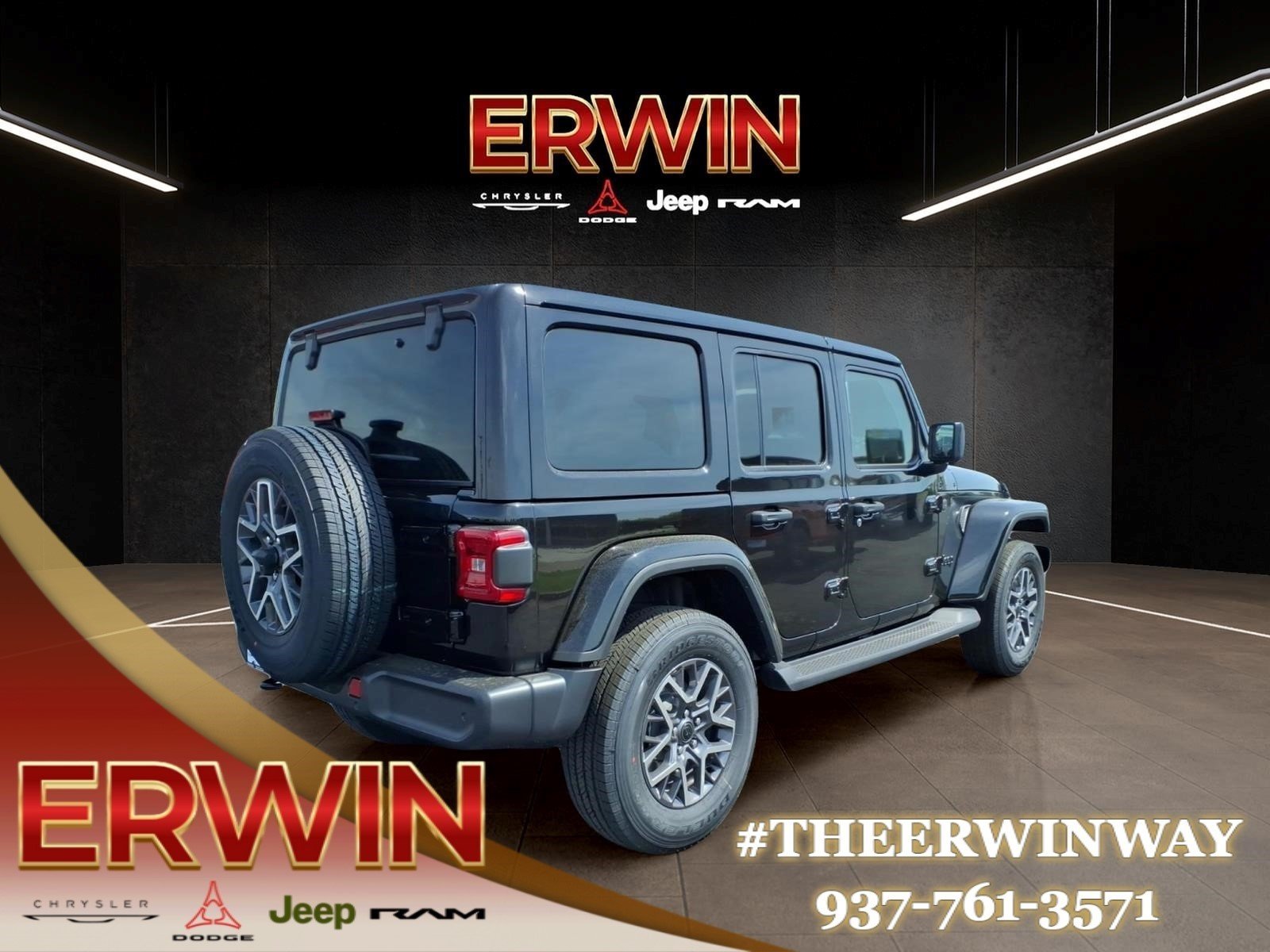New 2026 Black Clear-Coat Exterior Paint Jeep Sahara image 5