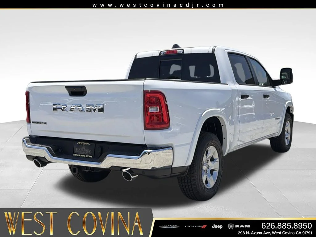 New 2026 Bright White Clear-Coat Exterior Paint RAM Big Horn/Lone Star image 8