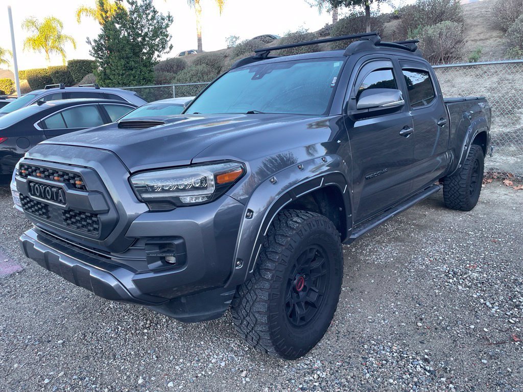 Used 2020 Magnetic Gray Metallic Toyota TRD Sport image 4