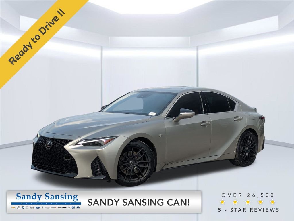 Used 2023 Silver Lexus 350 F SPORT image 1