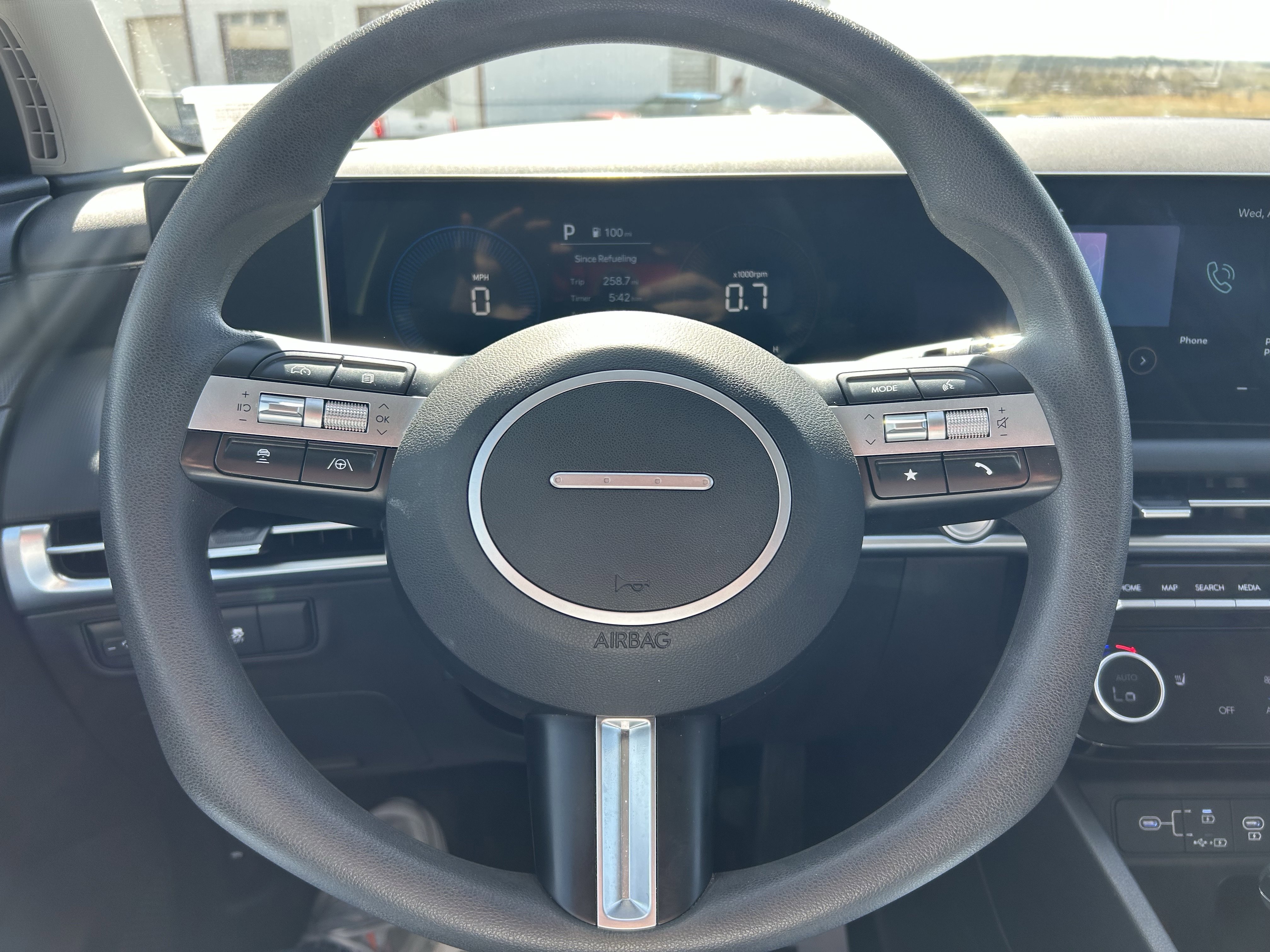 Used 2025 Ultimate Red Hyundai SEL image 14