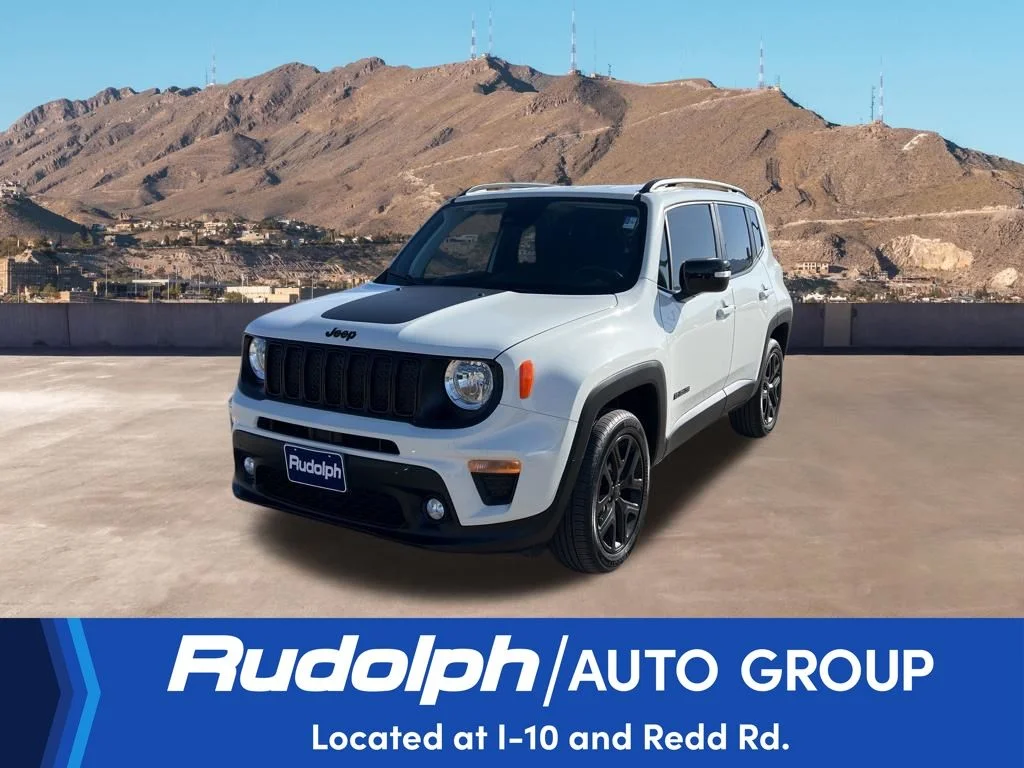 Used 2023 White Jeep Altitude image 1