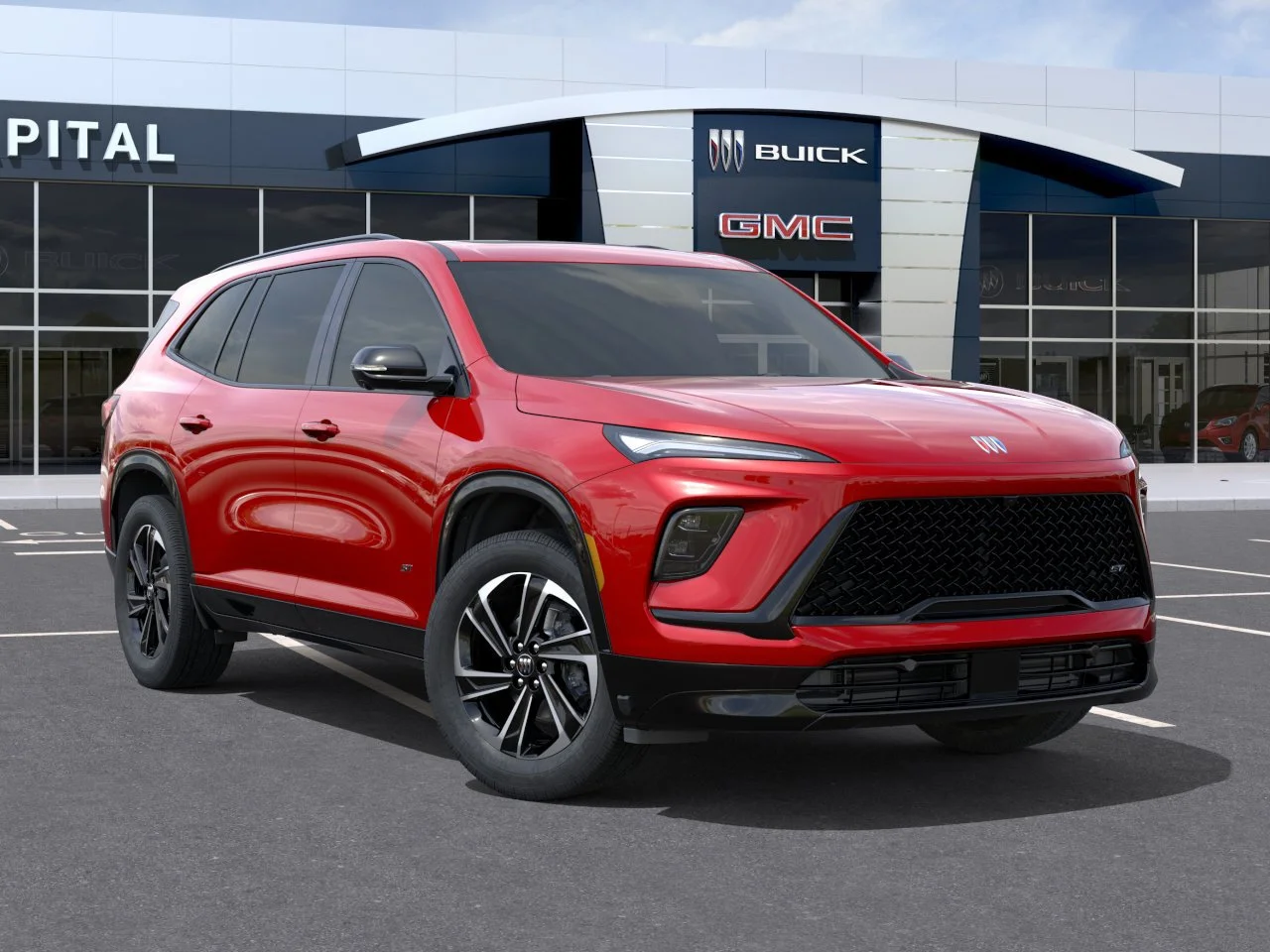 New 2027 Cherry Red Tintcoat Buick Sport Touring AWD image 7