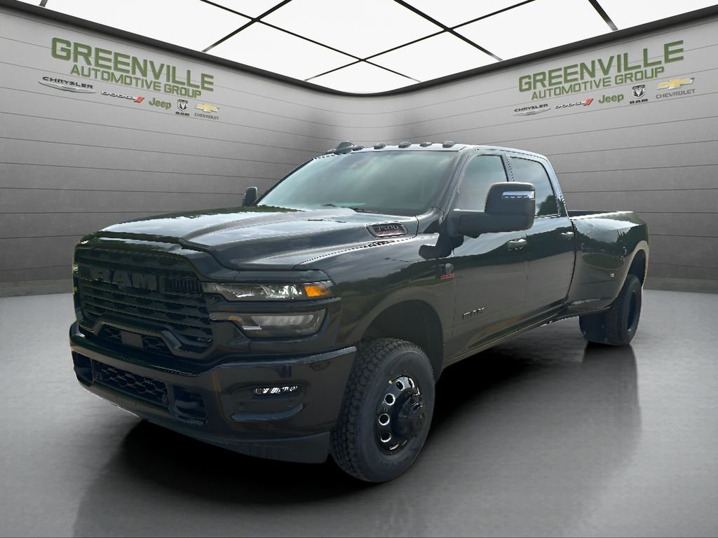 New 2026 Diamond Black Crystal Pearlcoat RAM Big Horn Cummins HO Diesel Dually 4x4 image 1