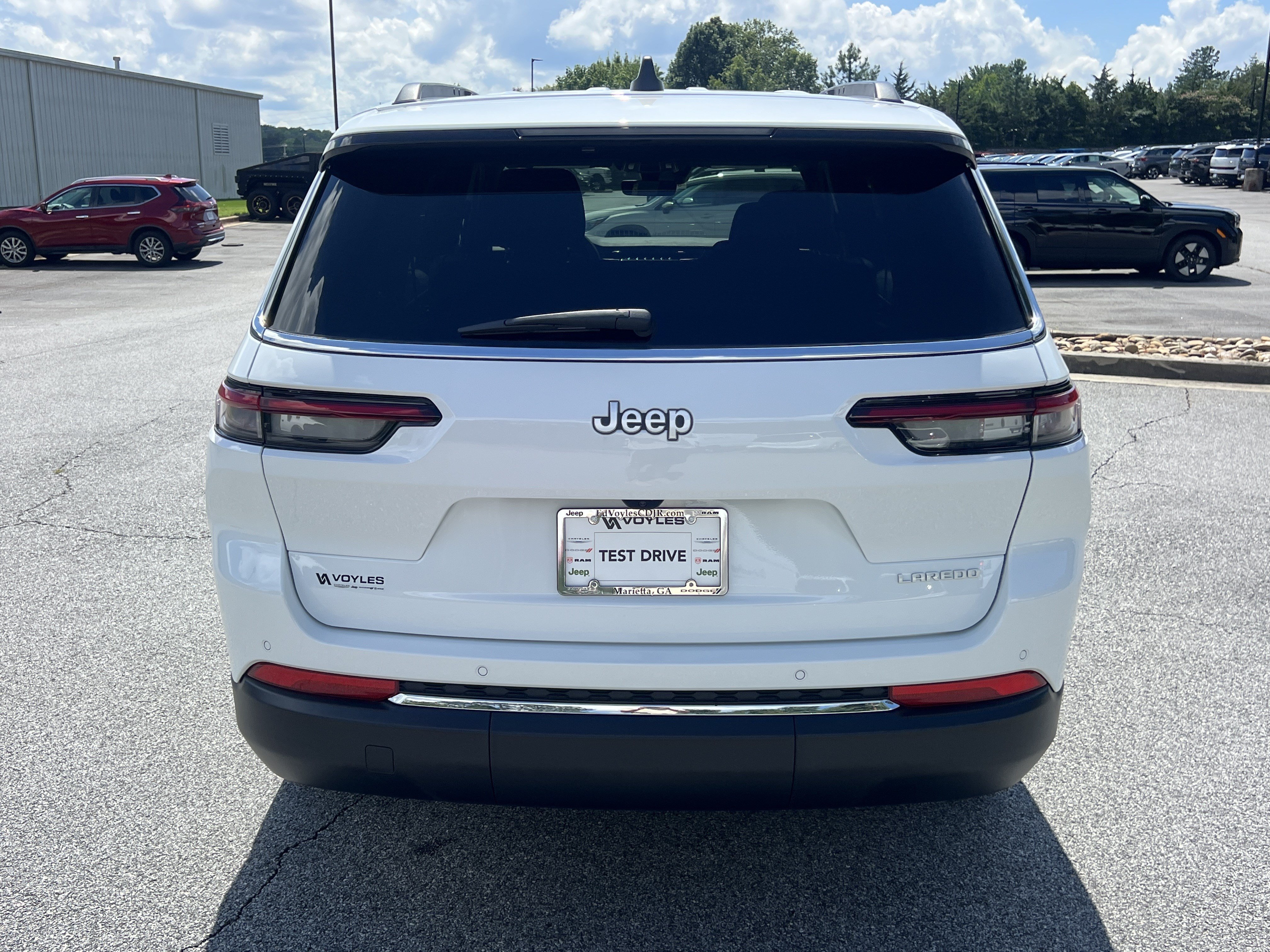 New 2026 Bright White Clearcoat Jeep Laredo image 7