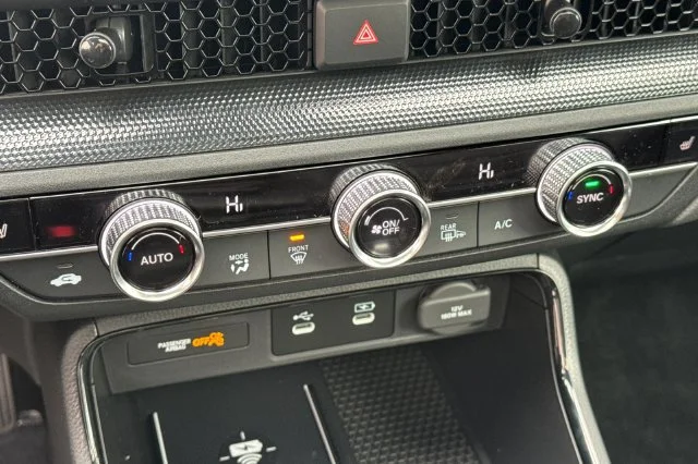New 2027 Platinum White Pearl Honda Sport-L Hybrid AWD image 23