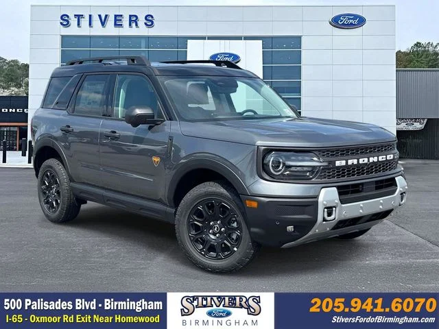New 2026 Carbonized Gray Metallic Ford Badlands® image 1