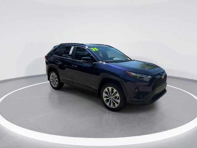 Used 2025 Blue Toyota XLE Premium image 2