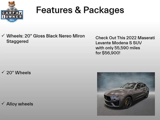 Certified Used 2022 Gray Maserati Modena image 5