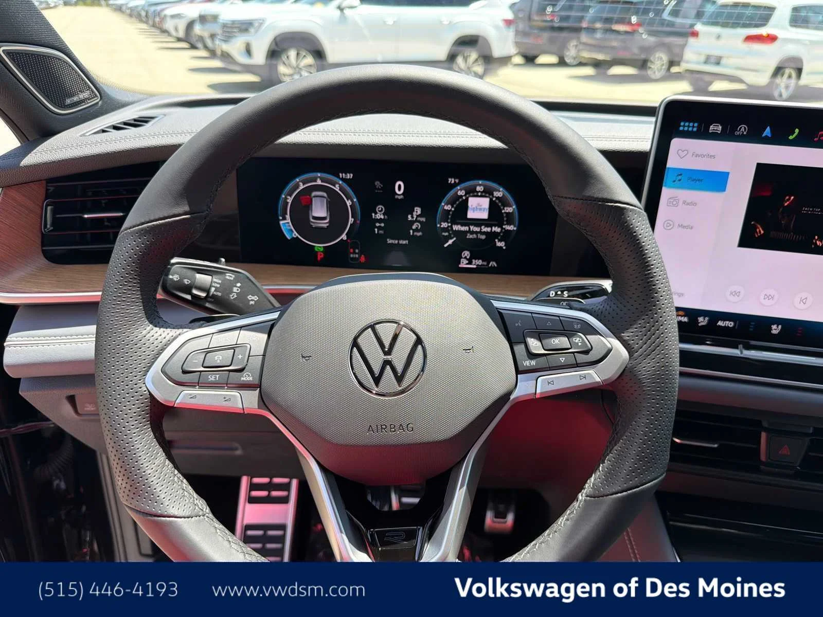 New 2026 Deep Black Pearl Volkswagen SEL R-Line Turbo image 15