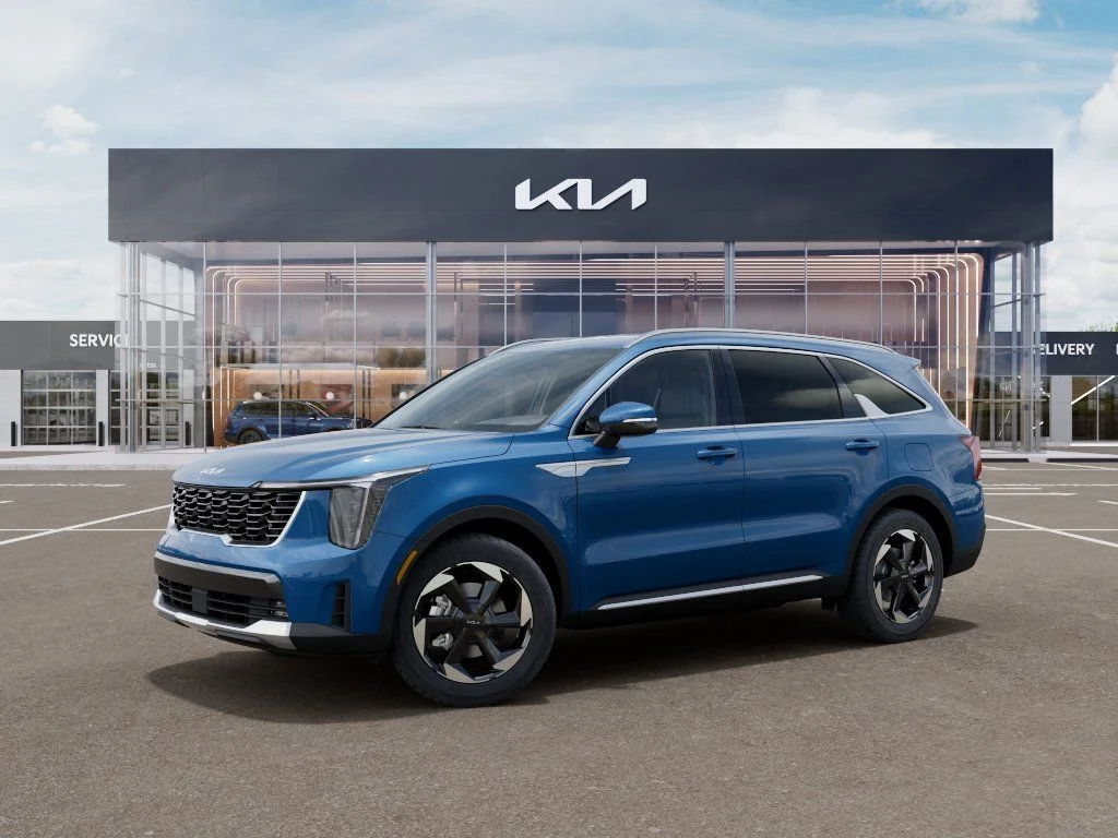 New 2026 Mineral Blue Kia EX image 3
