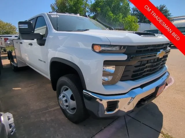 New 2025 Chevrolet Silverado 3500 HD Chassis Cab Work Truck Four Wheel Drive Crew Cab