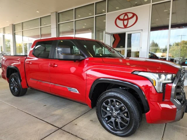 New 2026 Supersonic Red Toyota Platinum image 4