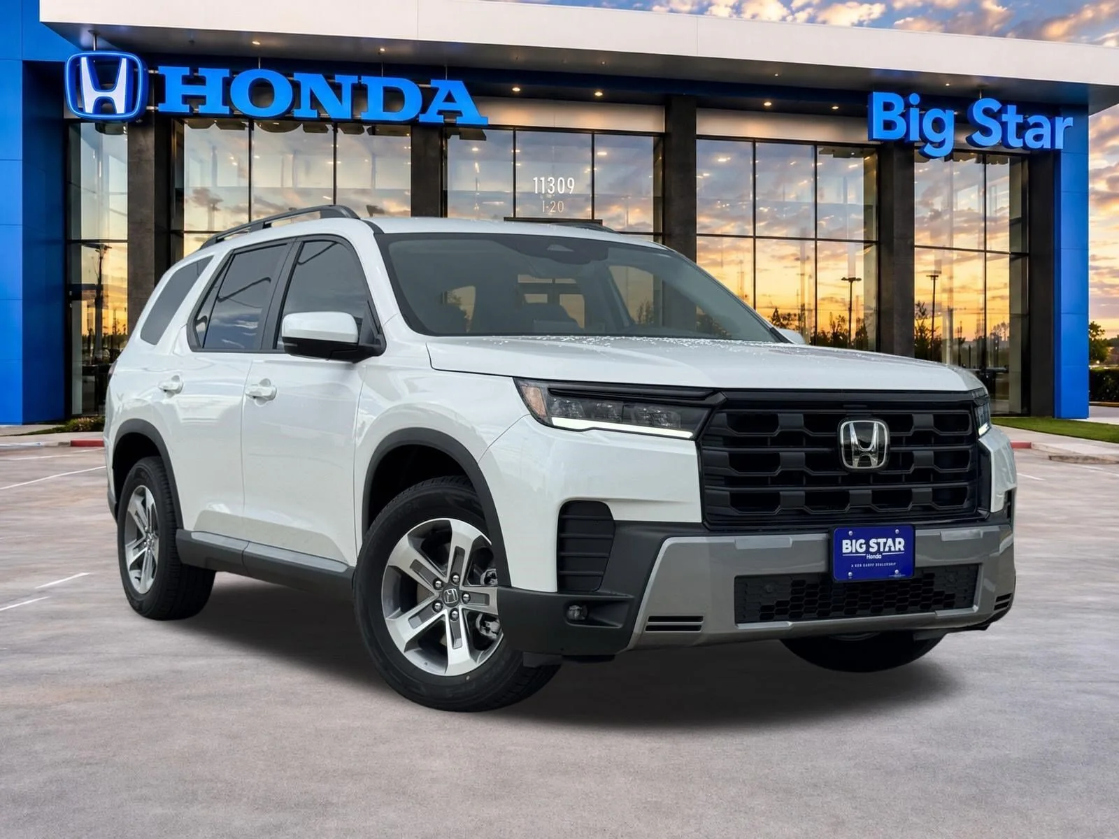 New 2026 Platinum White Pearl Honda EX-L image 1
