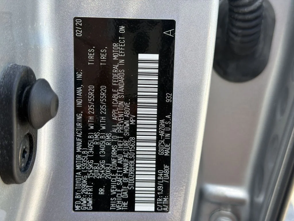 Used 2020 Silver Toyota Limited image 41
