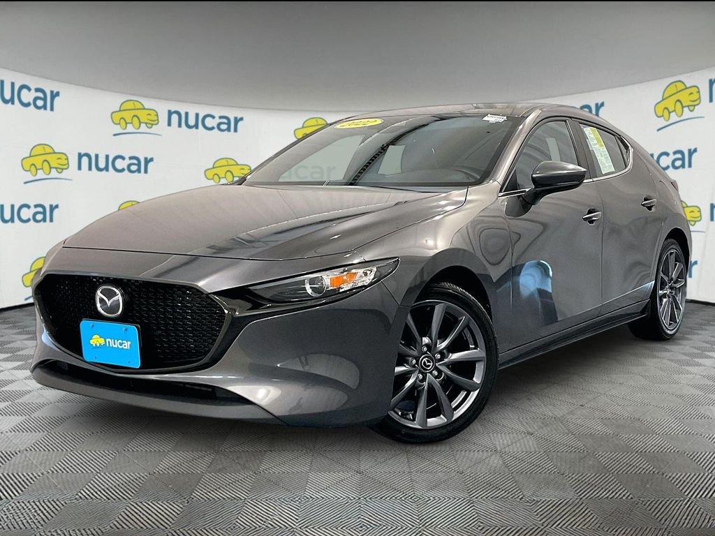Used 2022 Machine Gray Metallic Mazda Preferred image 3