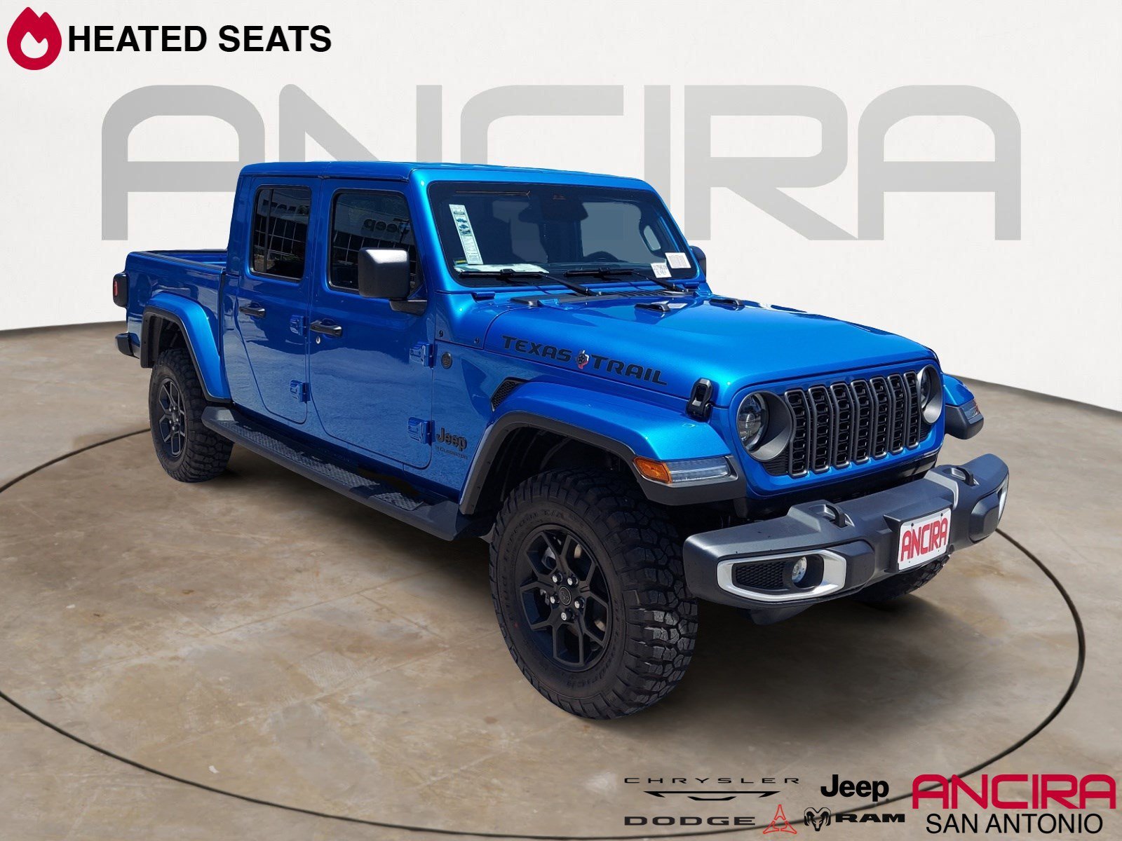 New 2026 Hydro Blue Pearlcoat Jeep Texas Trail image 1