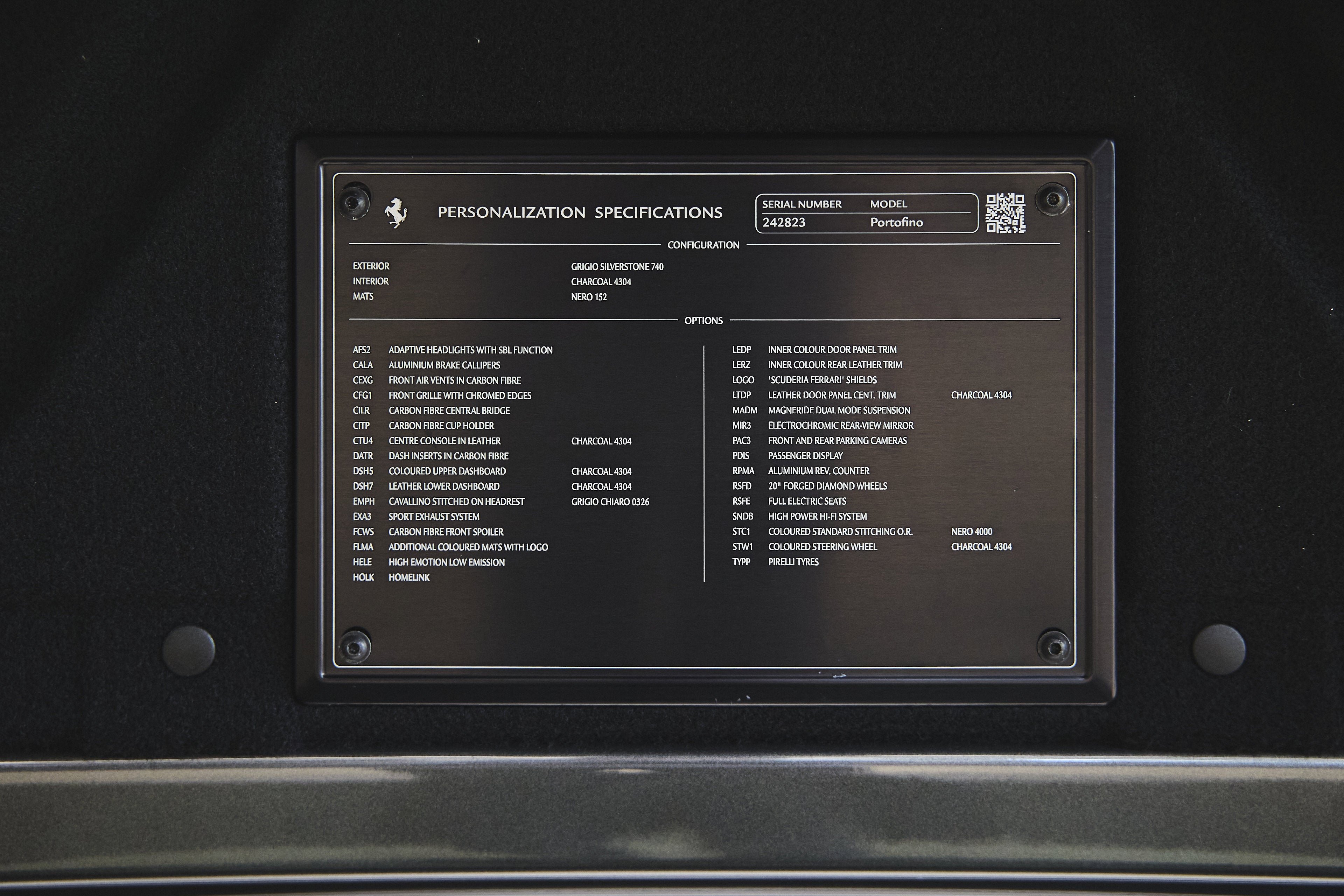 Used 2019 Grigio Silverstone Metallic Ferrari  image 15