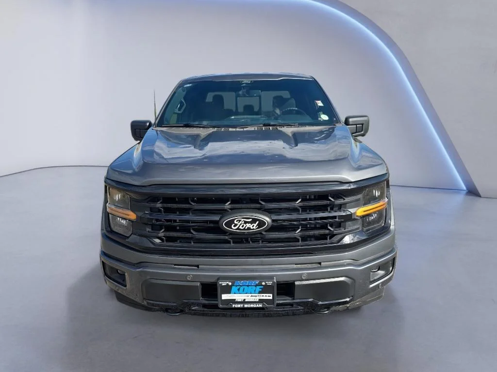 New 2026 Carbonized Gray Metallic Ford XLT image 2
