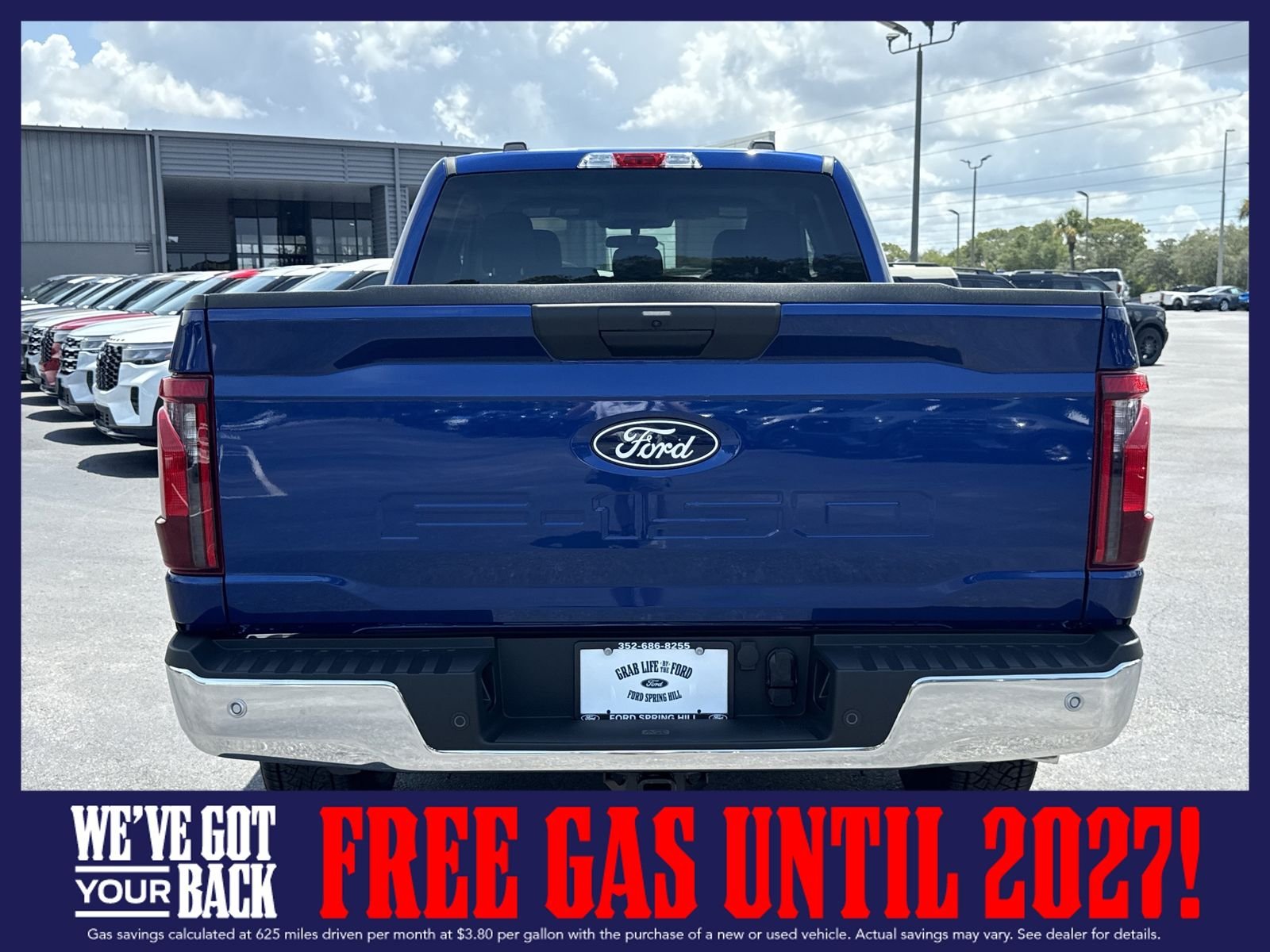 New 2026 Argon Blue Metallic Ford XLT image 7