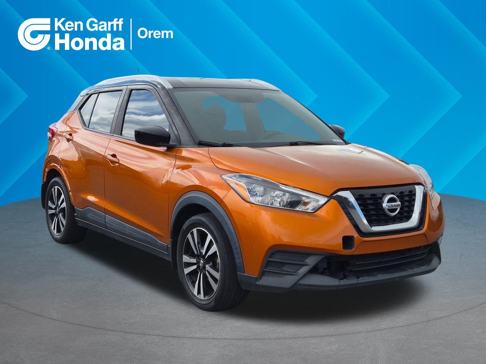 Used 2019 Monarch Orange/Super Black Nissan SV image 1