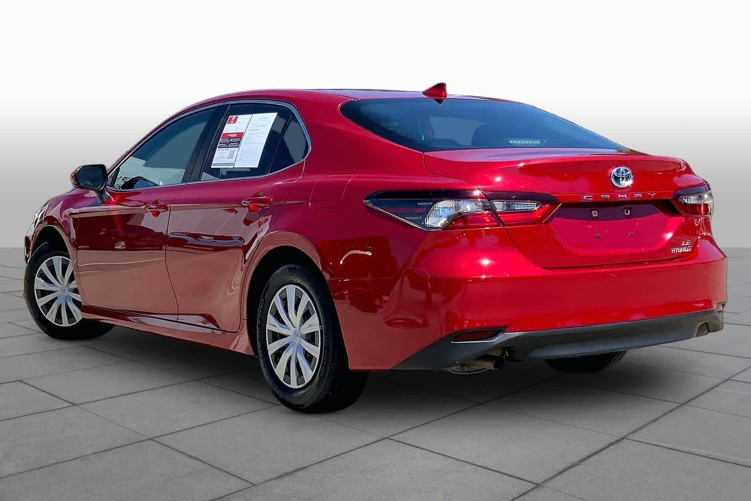 Used 2023 Supersonic Red Toyota Hybrid LE image 12