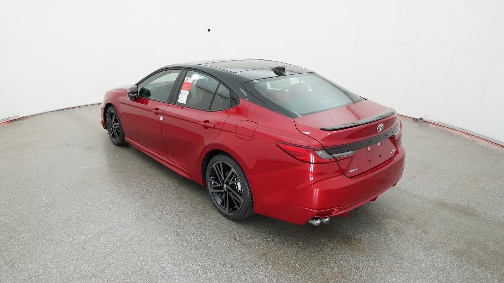 New 2026 Supersonic Red with Midnight Black Metallic roof Toyota XSE image 19
