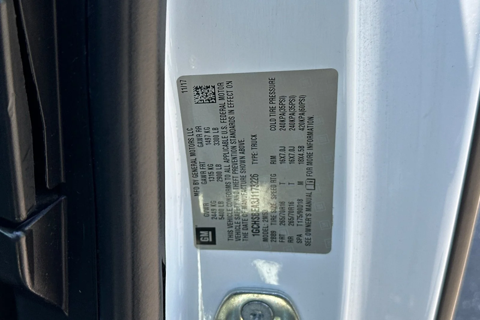 Used 2018 Summit White Chevrolet 2WD Work Truck image 26