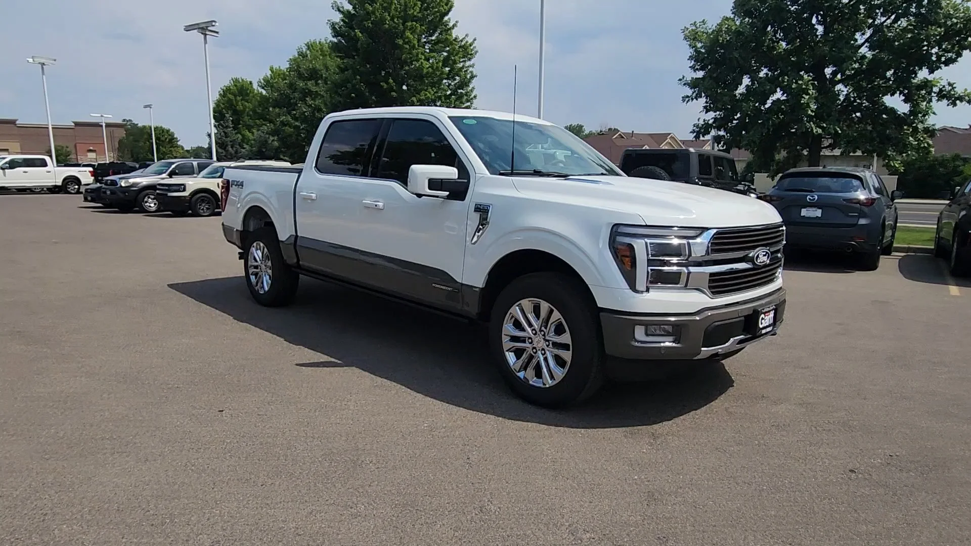 New 2026 Star White Metallic Tri-Coat Ford King Ranch image 8