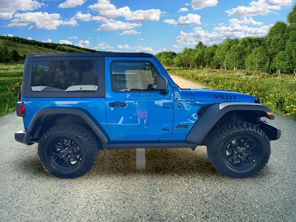 New 2026 Hydro Blue Pearlcoat Jeep Willys image 3