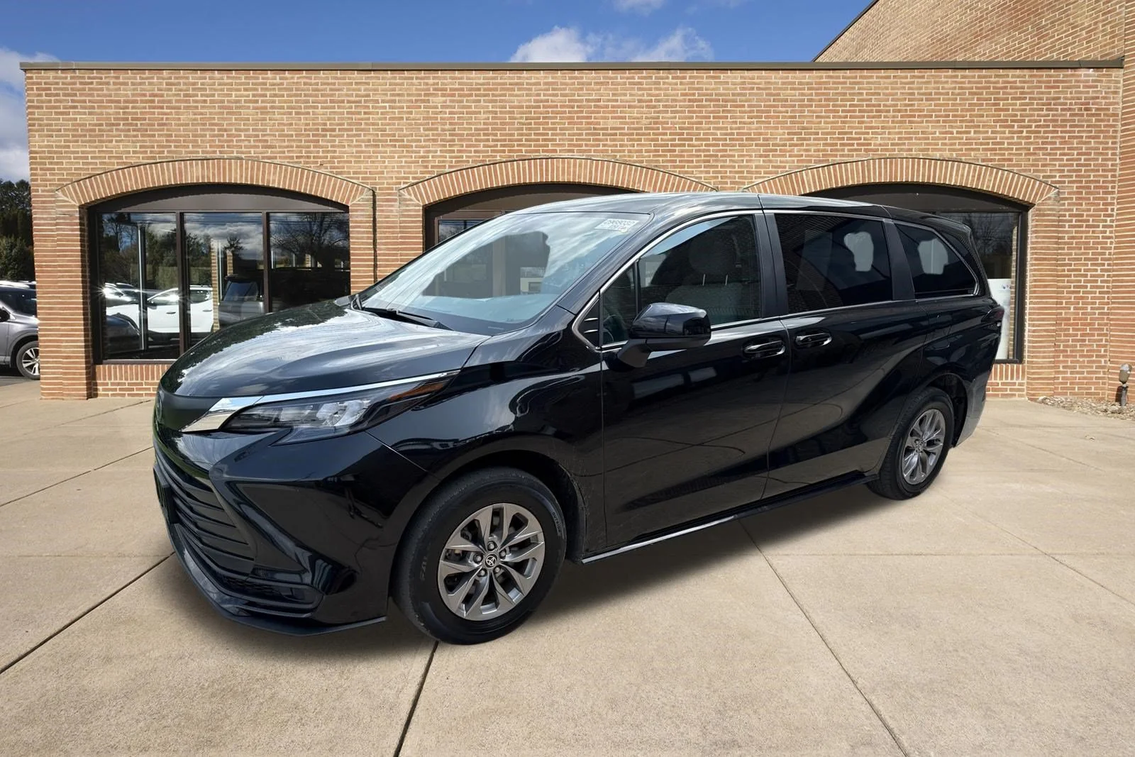 Used 2025 Midnight Black Metallic Toyota LE image 10