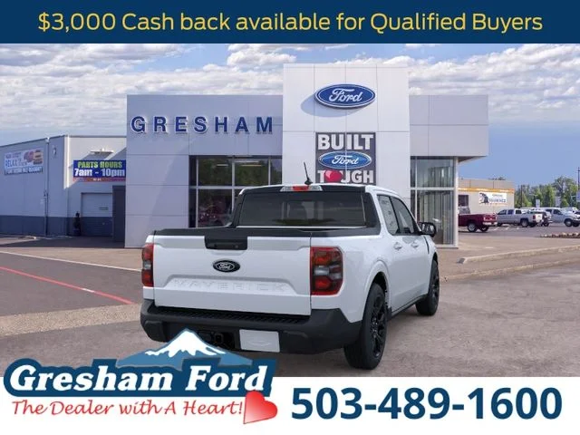 New 2025 Space White Metallic Ford Lariat image 9