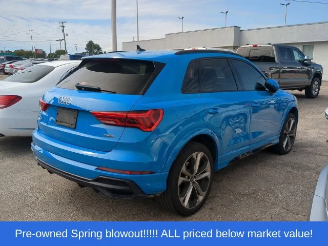 Used 2021 Blue Audi Premium Plus image 4