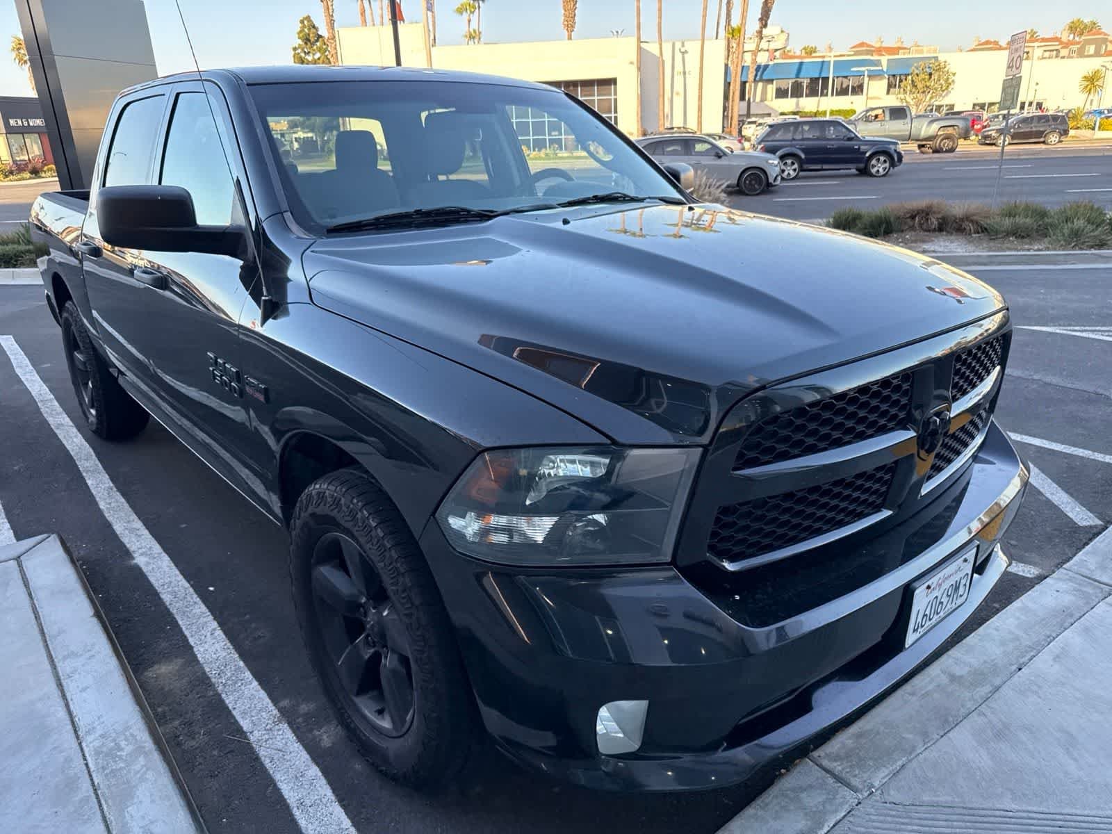 Used 2017 Brilliant Black Crystal Pearlcoat Ram Express image 7