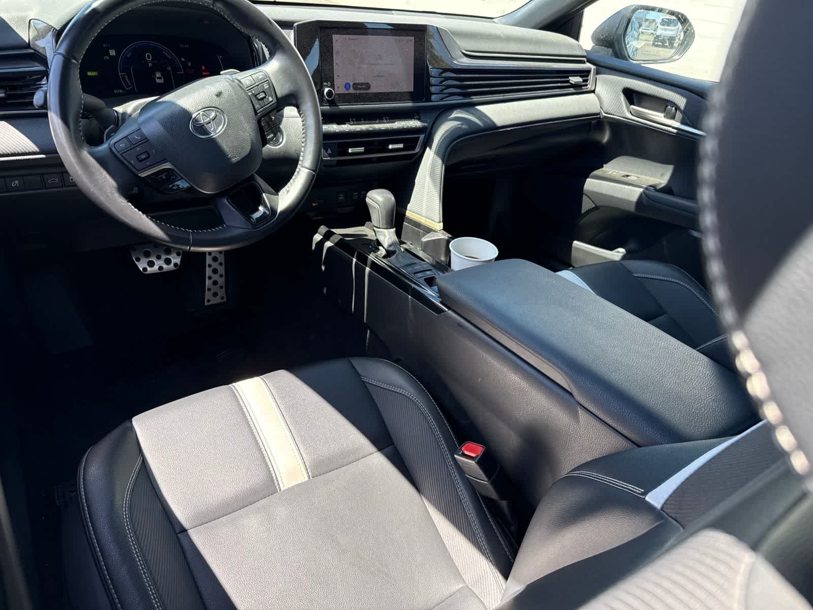 Used 2025 Reservoir Blue Toyota SE image 24