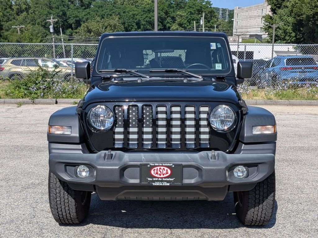 Certified Used 2020 Black Jeep Unlimited Sport S image 10