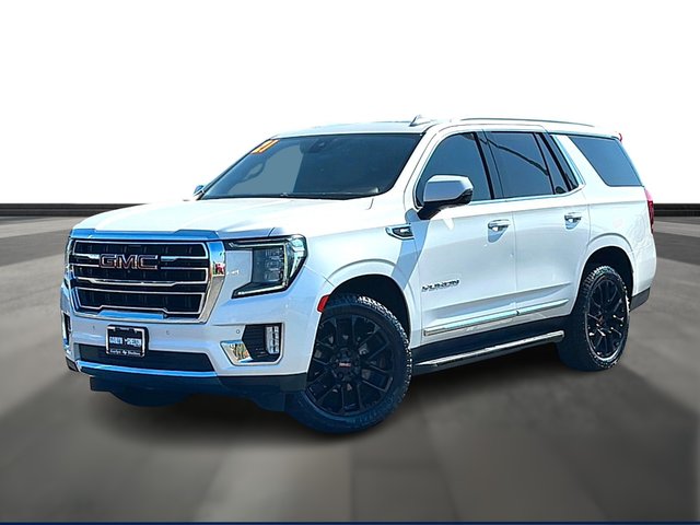 Pre-Owned 2021 GMC Yukon Engine: 5.3L, EcoTec3 V-8, DI, Dynamic Fuel Mgt, V V T Rear Wheel Drive SLT